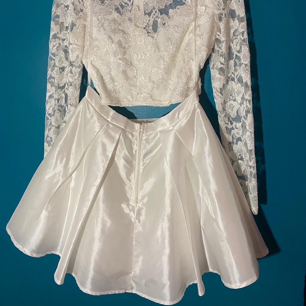 White Two-Piece B. Darlin Dress